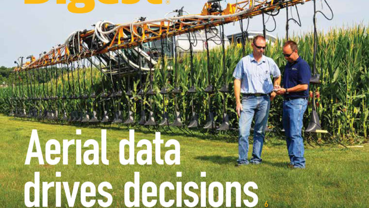 AirScout on the Cover of Corn + Soybean Digest